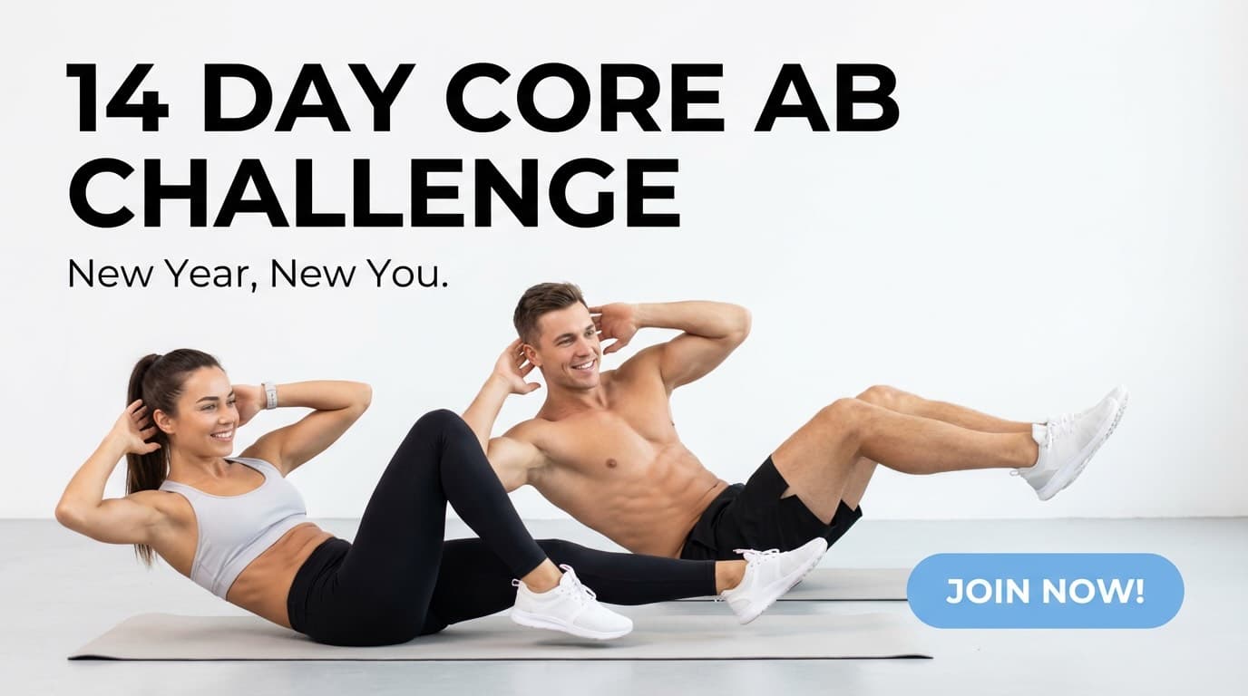 14-Day Core Ab Challenge cover