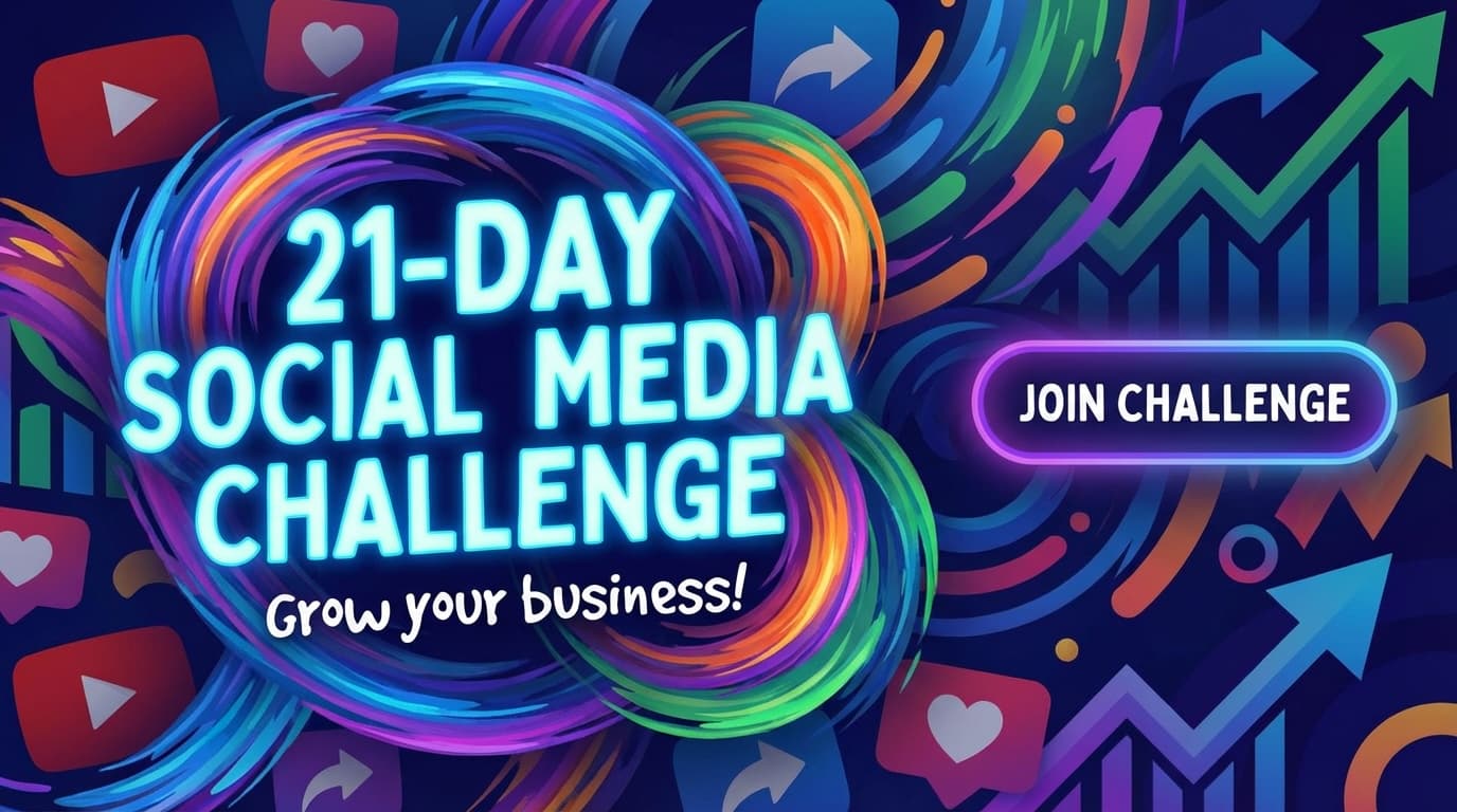 21-Day Social Media Challenge cover